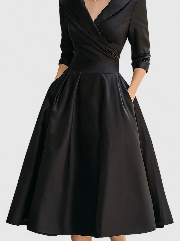 Zyrah | Elegancka Midi Sukienka