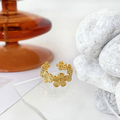 Thalireine | Pierścionek 18K Złoto