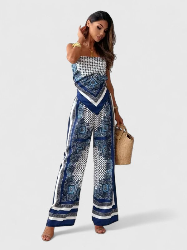 Carmen | Stylowy Zestaw Dwuczęściowy