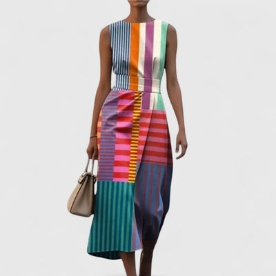 Lindsey | Elegancka Midi Sukienka