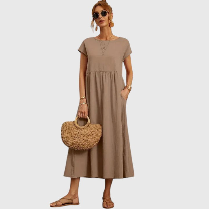 Fenella | Wygodna Midi Sukienka