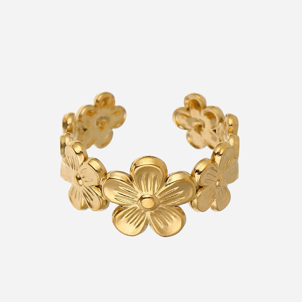 Thalireine | Pierścionek 18K Złoto