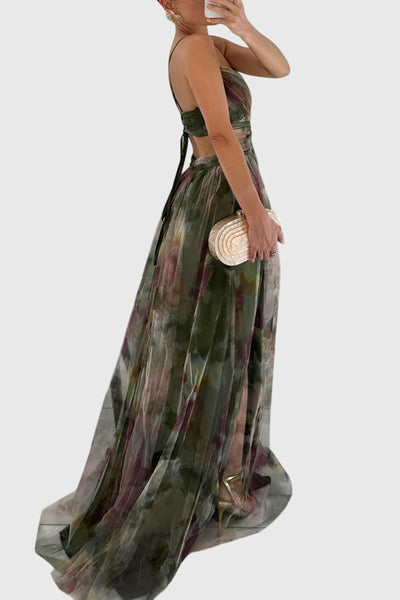 Giselle™ | Kwiatowa Maxi Sukienka