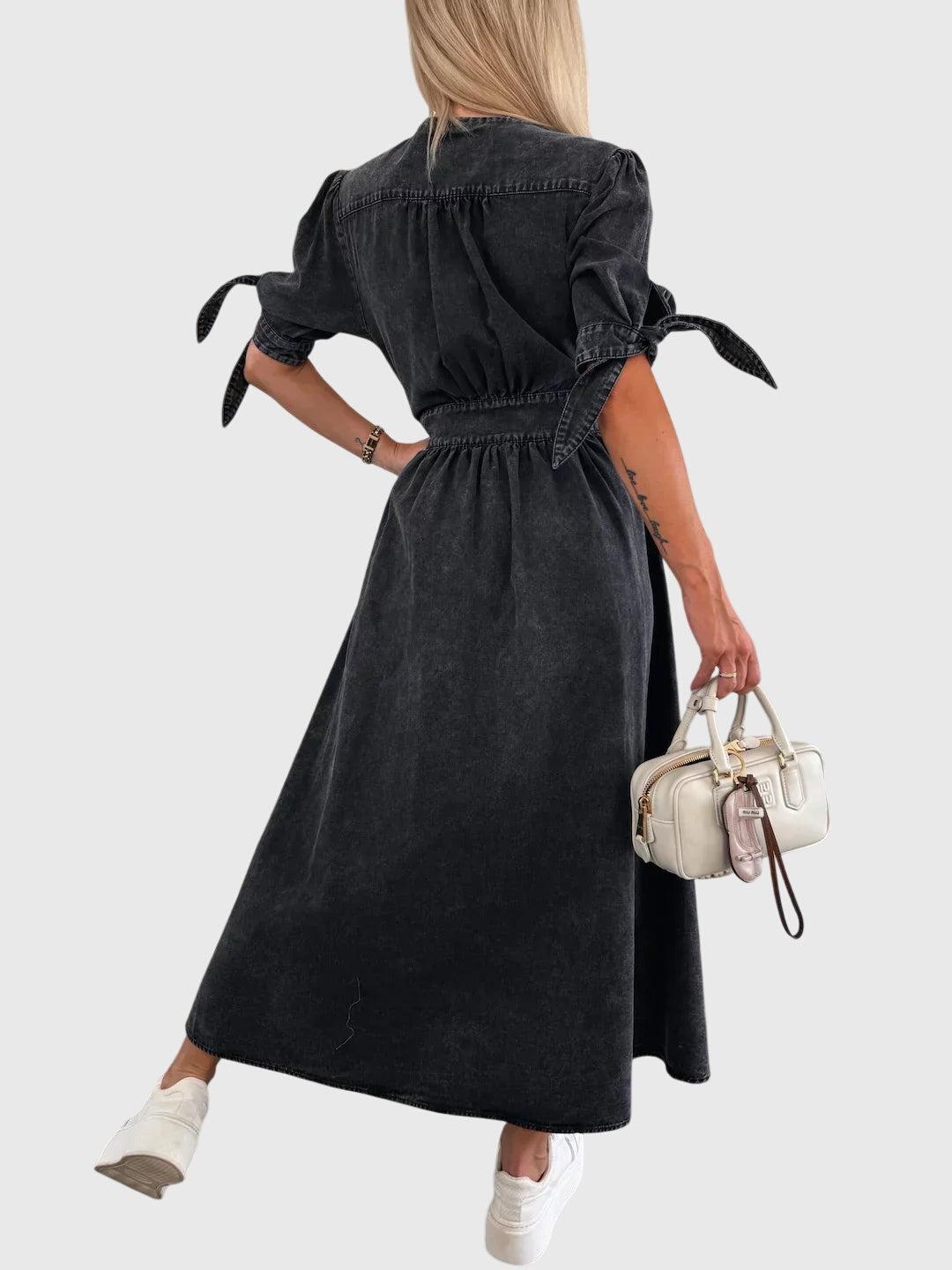 Sophia™ | Stylowa Sukienka Dżinsowa