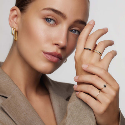 Velerianne | Pierścionek Stały 14k Złoto