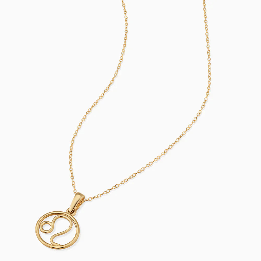 Rosalyette | Naszyjnik z Znakiem Zodiaku 18k Złoto