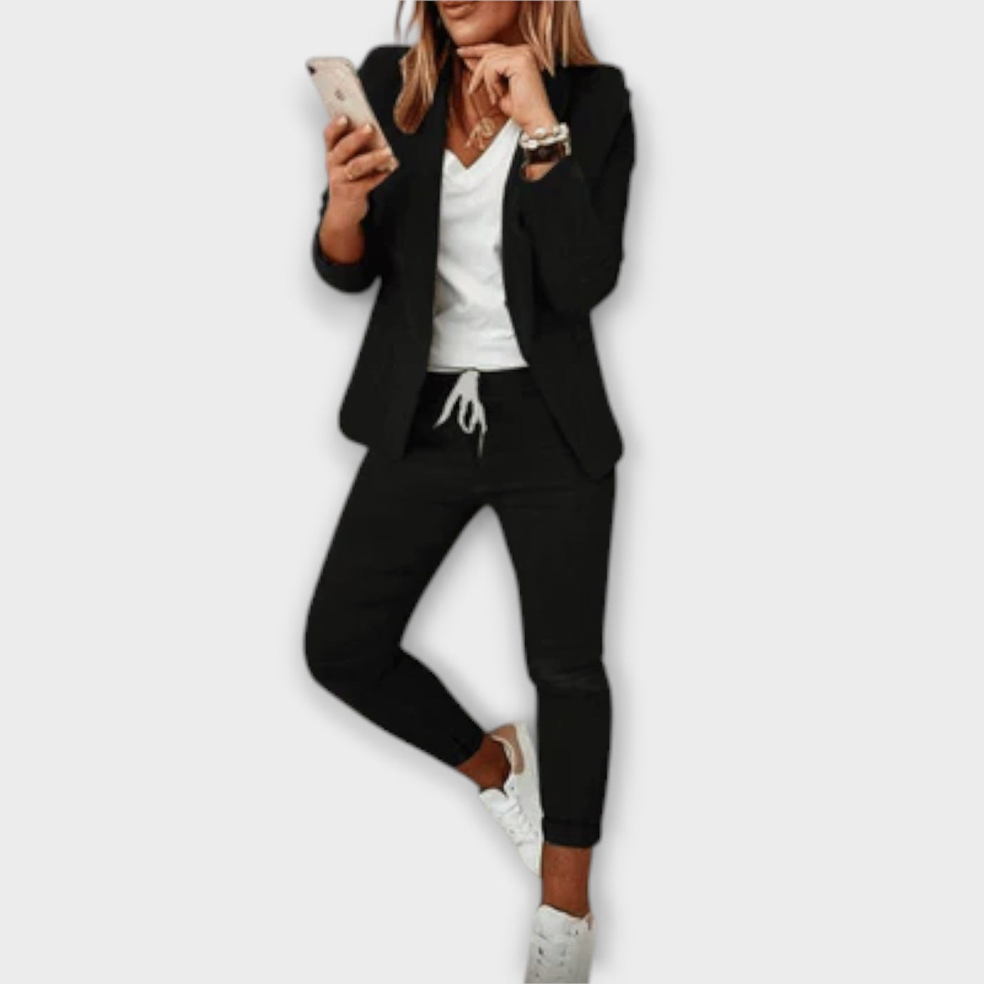 Lyselle | Elegancki Zestaw Marynarski