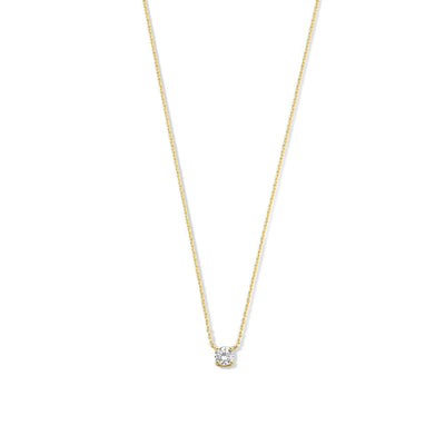 Ysavienna | Naszyjnik z moissanitem 14k Złoto
